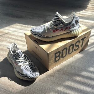 Adidas Yeezy Boost 350 V2 “Zebra” Sneakers